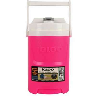 IGLOO LAGUNA 1.9L (1/2 GALLON) Beverage Cooler Jug PINK